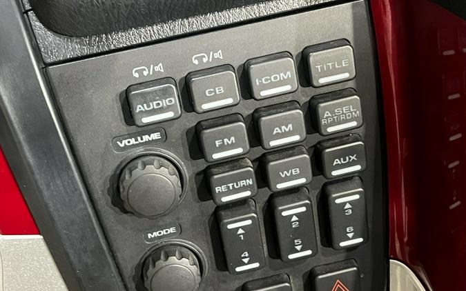 2012 Honda Gold Wing® Audio Comfort