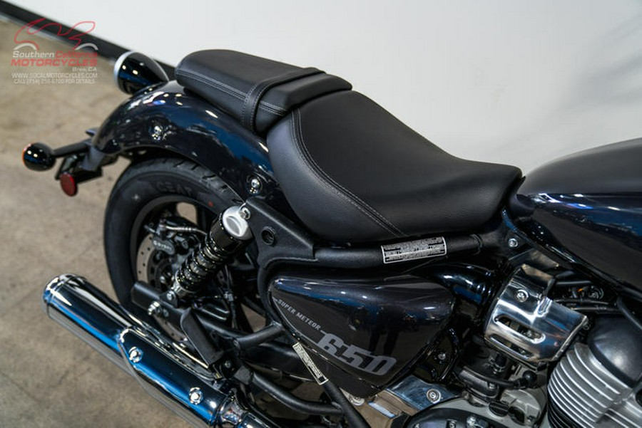 2024 Royal Enfield Super Meteor 650 Astral Black