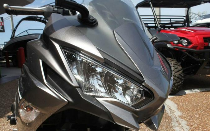 2021 Kawasaki Ninja 650 Metallic Graphite GrayMetallic Spark B