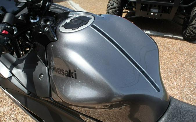 2021 Kawasaki Ninja 650 Metallic Graphite GrayMetallic Spark B