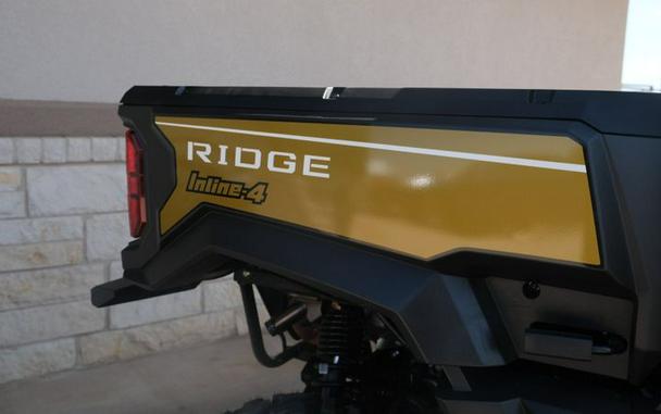 New 2024 KAWASAKI RIDGE LIMITED METALLIC SHADOW GOLD