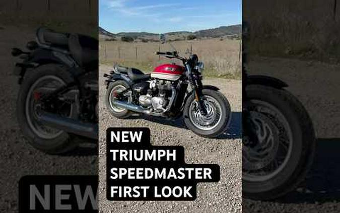 NEW 2026 TRIUMPH SPEEDMASTER FIRST LOOK