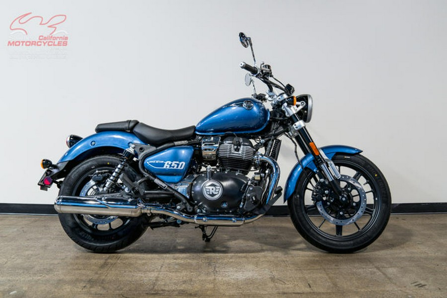 2024 Royal Enfield Super Meteor 650 Astral Blue