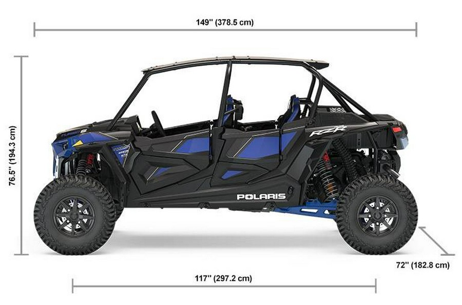 2019 Polaris Industries RZR XP® 4 Turbo S - Polaris Blue