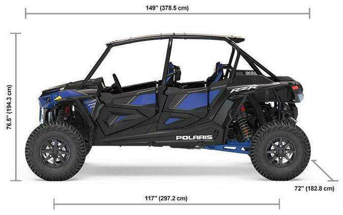 2019 Polaris Industries RZR XP® 4 Turbo S - Polaris Blue