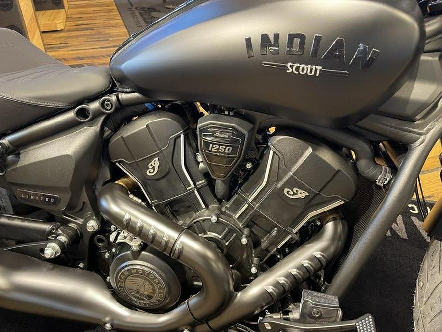 2025 Indian Motorcycle® Sport Scout® Limited +Tech Black Smoke