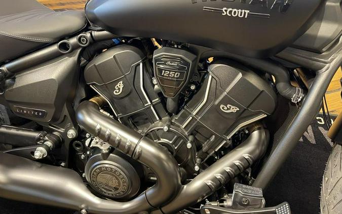 2025 Indian Motorcycle® Sport Scout® Limited +Tech Black Smoke