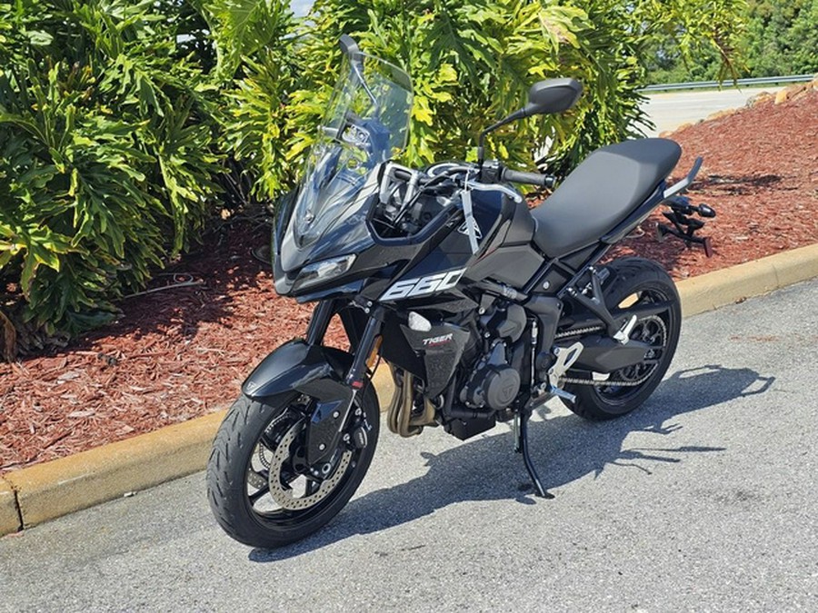 2025 Triumph Tiger Sport 660 Sapphire Black SPORT 660