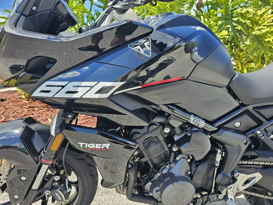 2025 Triumph Tiger Sport 660 Sapphire Black SPORT 660