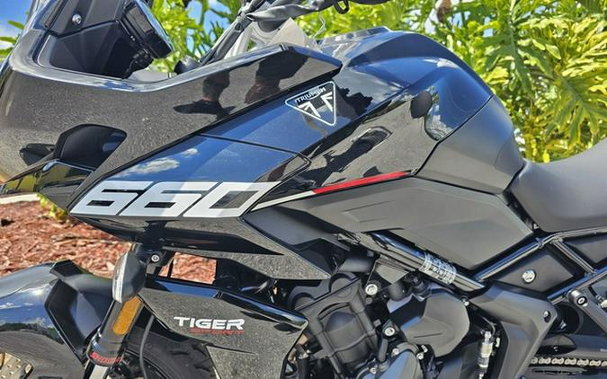 2025 Triumph Tiger Sport 660 Sapphire Black SPORT 660