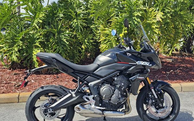 2025 Triumph Tiger Sport 660 Sapphire Black SPORT 660