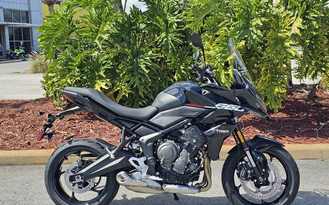 2025 Triumph Tiger Sport 660 Sapphire Black SPORT 660