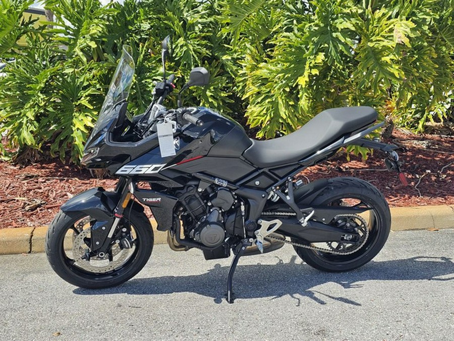 2025 Triumph Tiger Sport 660 Sapphire Black SPORT 660