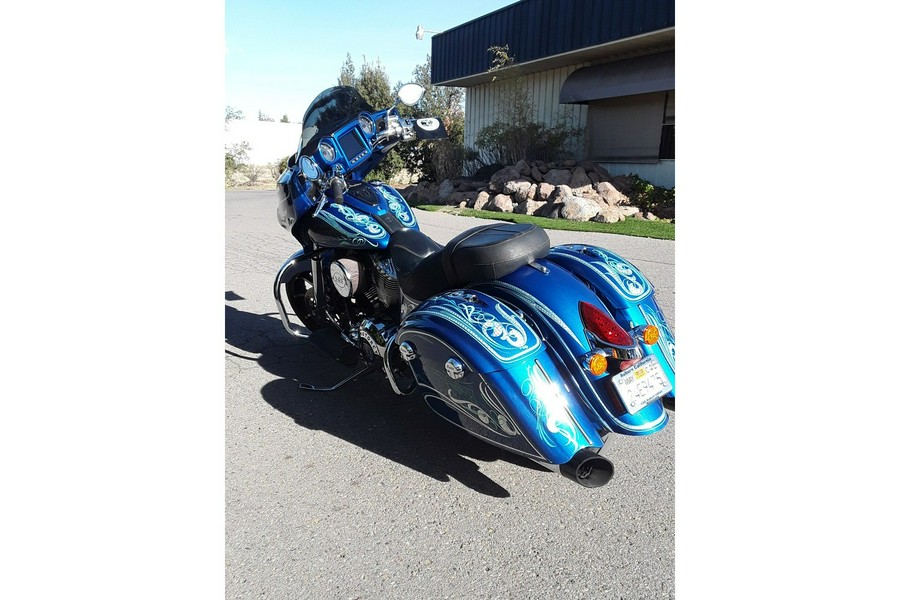 2018 Indian Motorcycle CHIEFTAIN LIMITED, BRILLIANT BLUE, (LIBERACE)