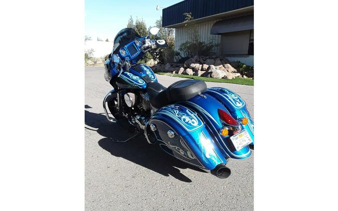 2018 Indian Motorcycle CHIEFTAIN LIMITED, BRILLIANT BLUE, (LIBERACE)