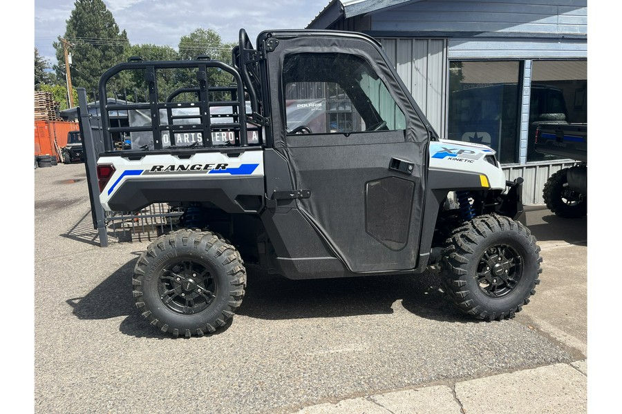 2023 Polaris Industries RANGER XP Kinetic Ultimate Icy White Pearl