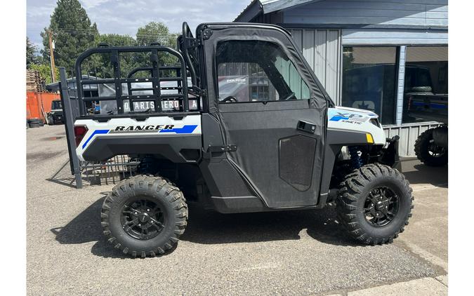 2023 Polaris Industries RANGER XP Kinetic Ultimate Icy White Pearl