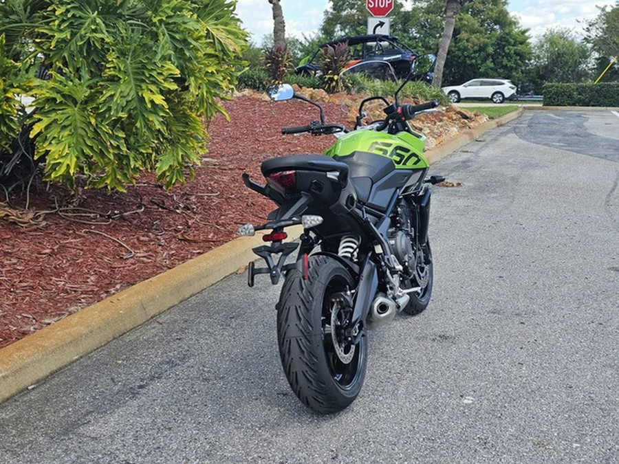 2025 Triumph Tiger Sport 660 Roulette Green SPORT 660