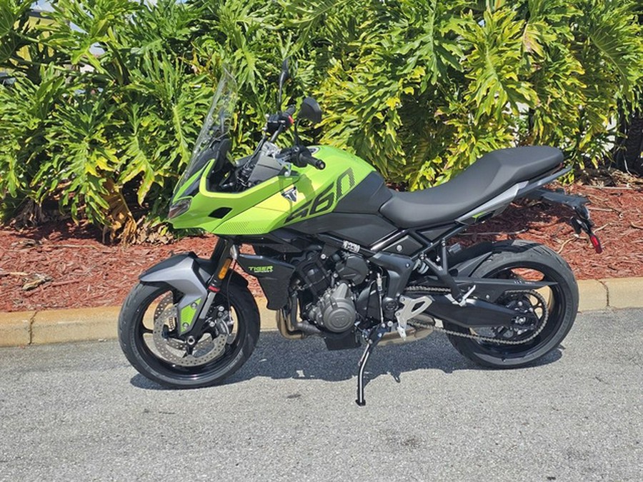 2025 Triumph Tiger Sport 660 Roulette Green SPORT 660