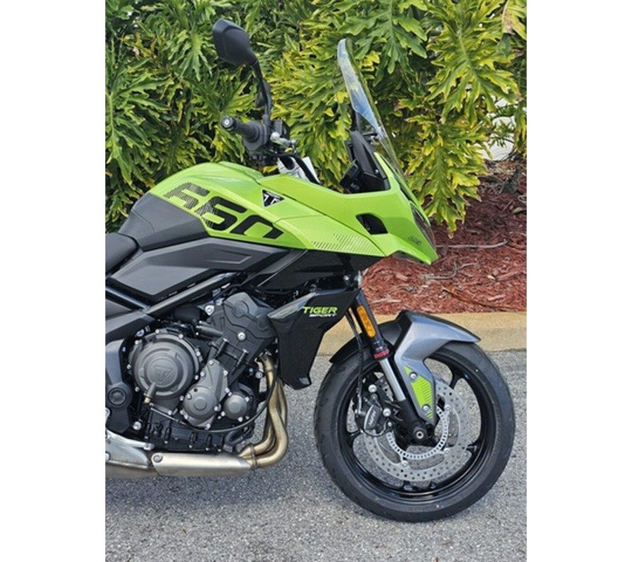 2025 Triumph Tiger Sport 660 Roulette Green SPORT 660