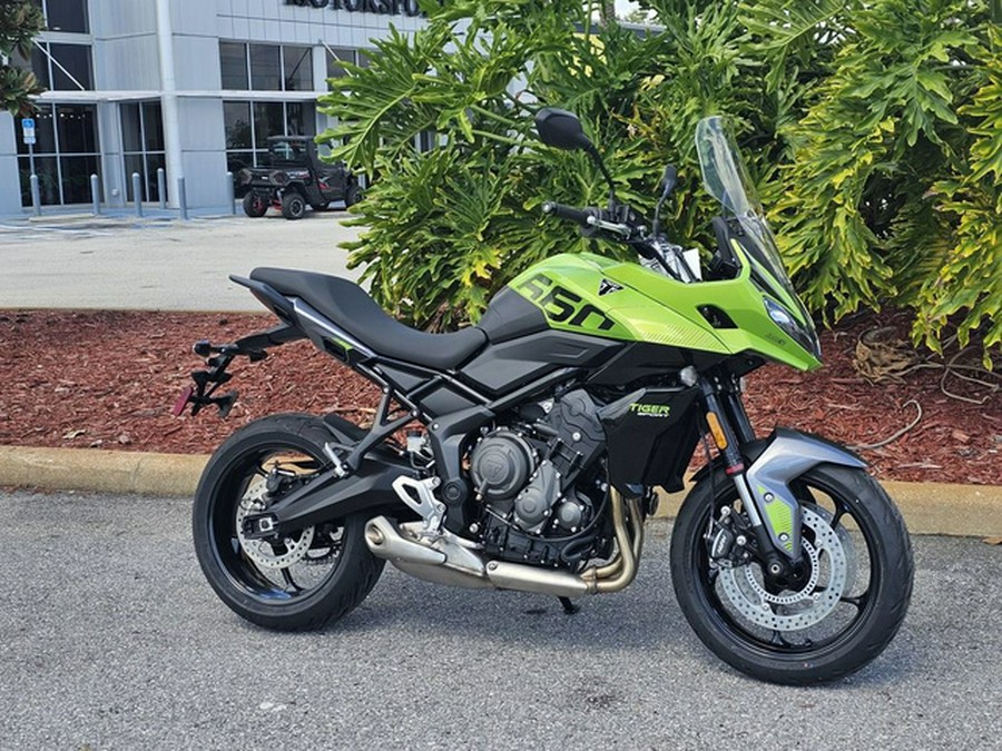 2025 Triumph Tiger Sport 660 Roulette Green SPORT 660
