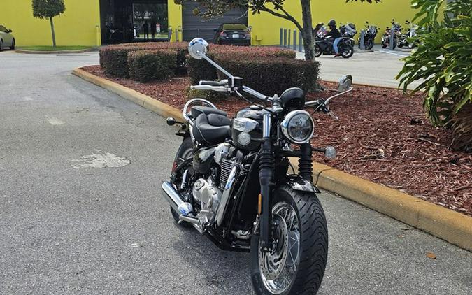 2025 Triumph Bonneville Speedmaster Jet Black