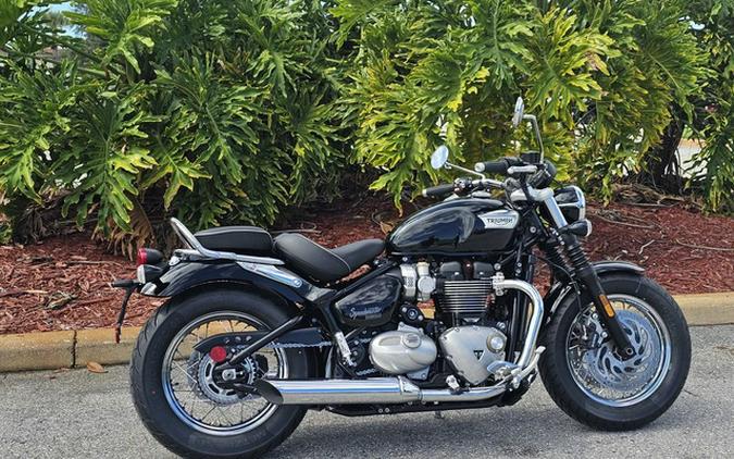 2025 Triumph Bonneville Speedmaster Jet Black