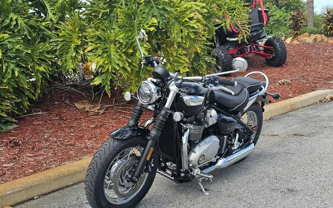 2025 Triumph Bonneville Speedmaster Jet Black