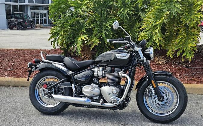 2025 Triumph Bonneville Speedmaster Jet Black