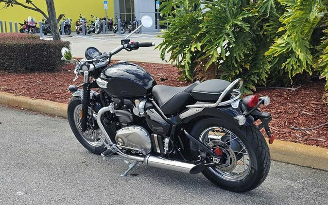 2025 Triumph Bonneville Speedmaster Jet Black