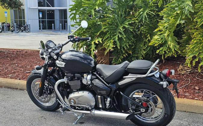 2025 Triumph Bonneville Speedmaster Jet Black