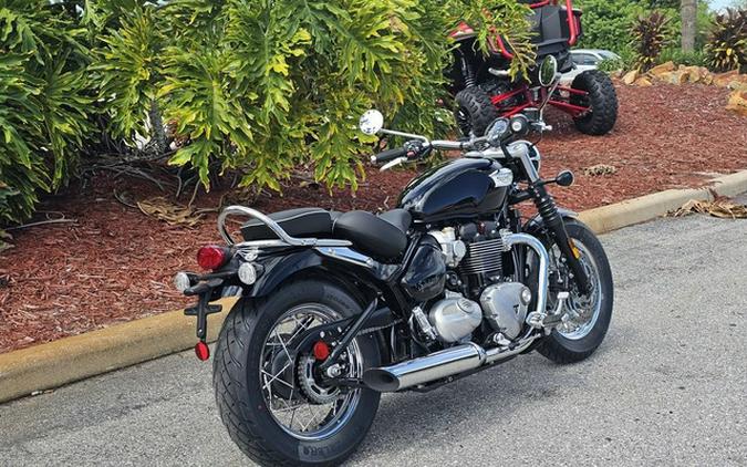 2025 Triumph Bonneville Speedmaster Jet Black