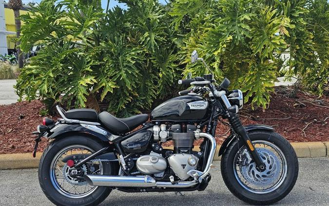 2025 Triumph Bonneville Speedmaster Jet Black