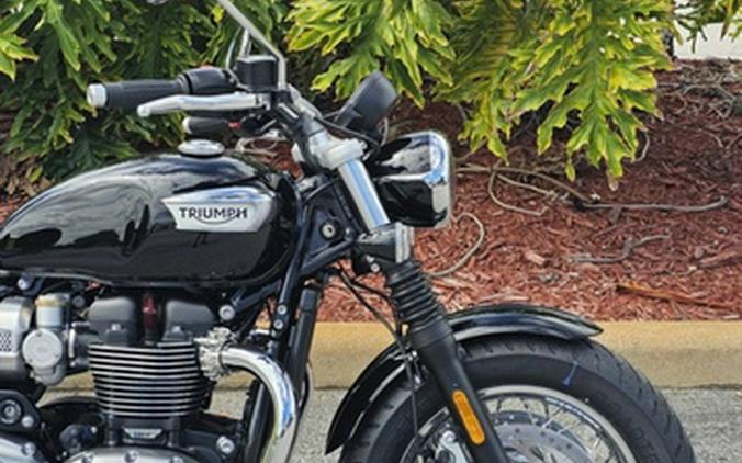 2025 Triumph Bonneville Speedmaster Jet Black