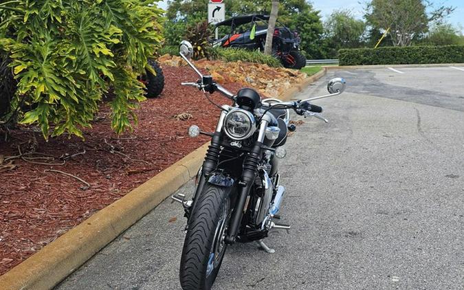 2025 Triumph Bonneville Speedmaster Jet Black