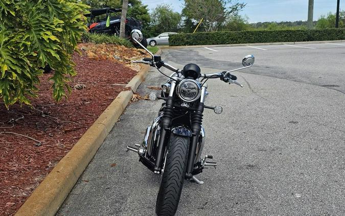 2025 Triumph Bonneville Speedmaster Jet Black
