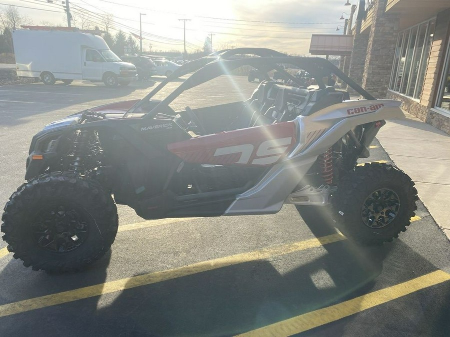 2024 Can-Am® Maverick X3 DS Turbo Fiery Red & Hyper Silver