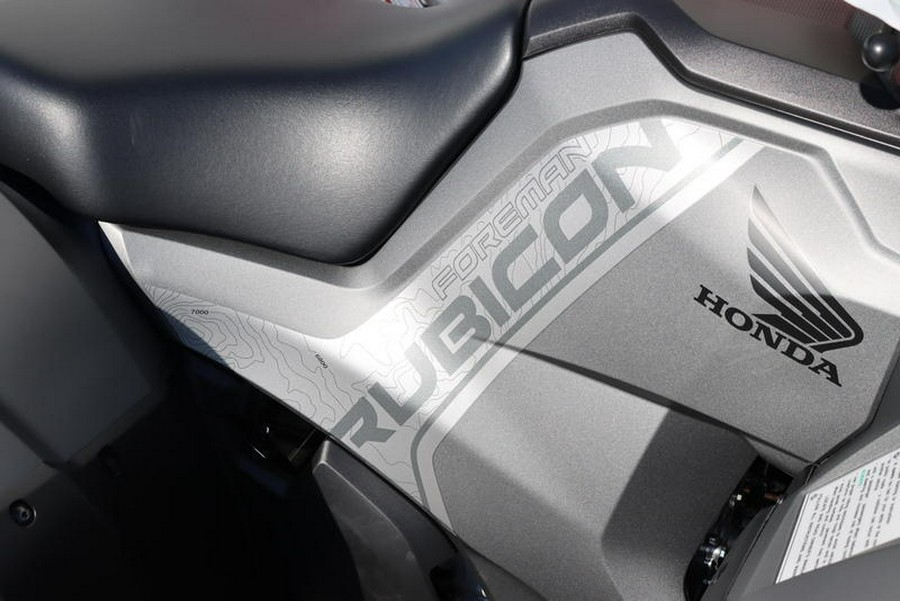 2025 Honda® FourTrax Foreman Rubicon 4x4 EPS Matte Gray Metallic