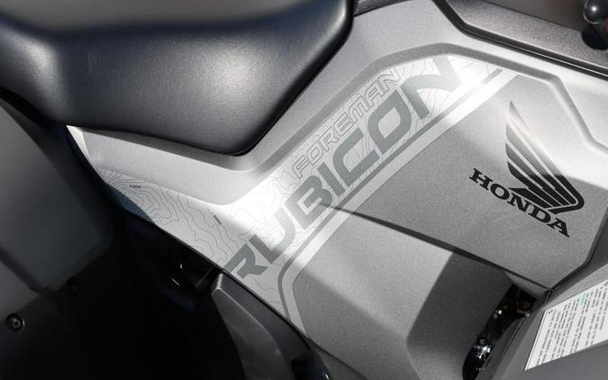 2025 Honda® FourTrax Foreman Rubicon 4x4 EPS Matte Gray Metallic