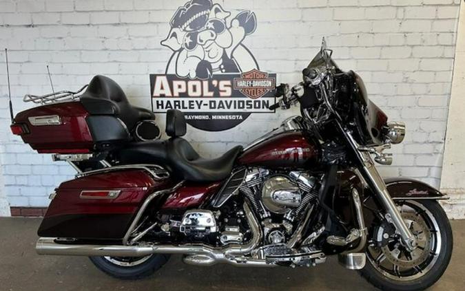 2015 Electra Glide Ultra Limited Two-Tone Mysterious Red Sunglo/Blackened Cayenne Sunglo