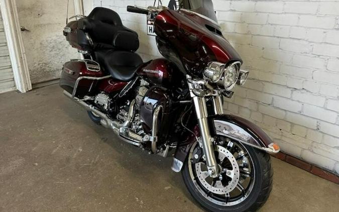 2015 Electra Glide Ultra Limited Two-Tone Mysterious Red Sunglo/Blackened Cayenne Sunglo