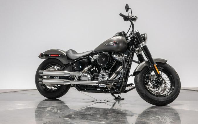 2018 HARLEY-DAVIDSON FLSL SLIM in Industrial Gray Denim