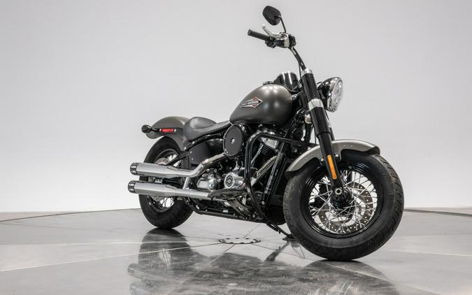 2018 HARLEY-DAVIDSON FLSL SLIM in Industrial Gray Denim