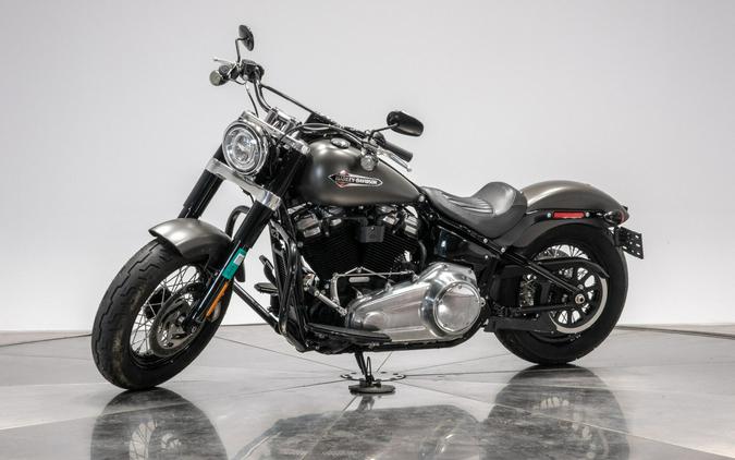 2018 HARLEY-DAVIDSON FLSL SLIM in Industrial Gray Denim