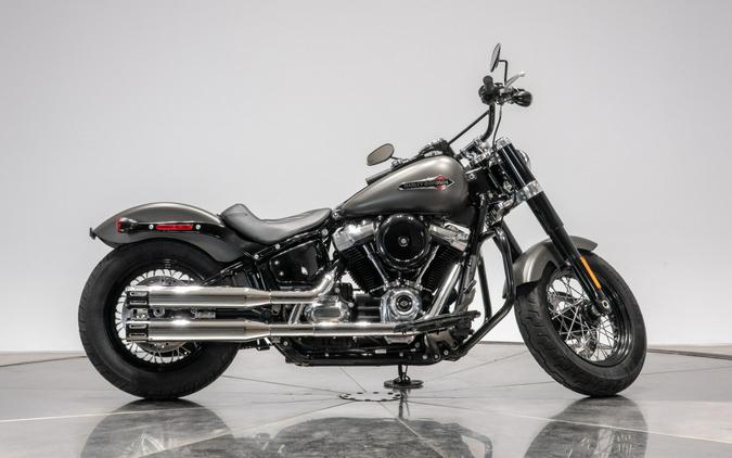 2018 HARLEY-DAVIDSON FLSL SLIM in Industrial Gray Denim