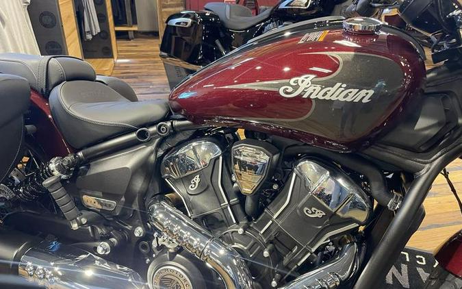 2025 Indian Motorcycle® Super Scout® Maroon Metallic with Graphics