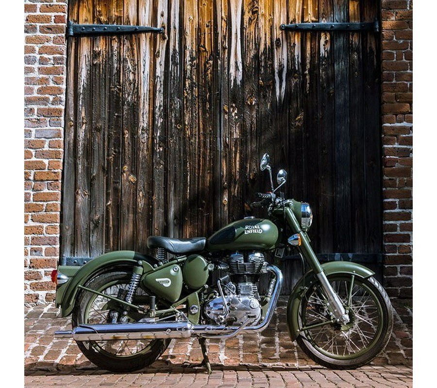 2020 Royal Enfield Classic 500 Battle Green