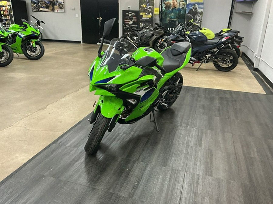 2026 Kawasaki Ninja 500 Metallic Flat Spark Black
