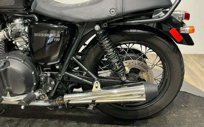 2015 Triumph Bonneville T100 Black