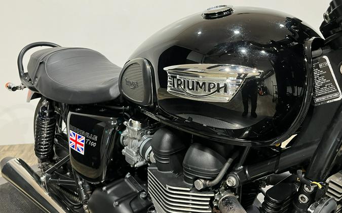 2015 Triumph Bonneville T100 Black